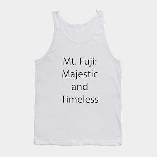 Japan Quote 12 Tank Top